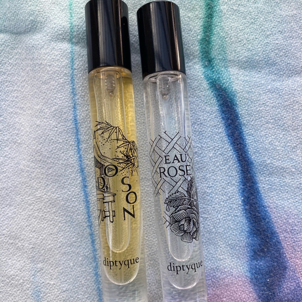 Diptyque Do Son and Eau Rose travel size